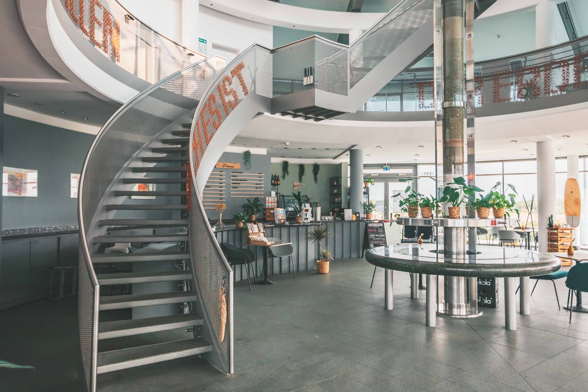 Project Bay Sylt – Wendeltreppe & Café